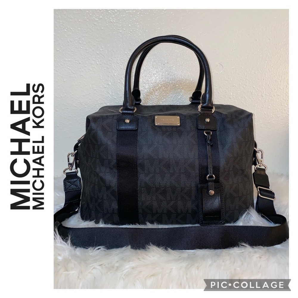 Authentic Michael Kors travel small duffel bag